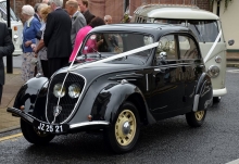 CPUK member Gordon Buckley's restored 202 on wedding duty in Northern Ireland