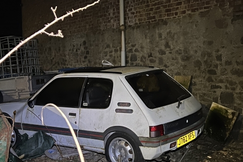 Abandoned 205 gti scotland