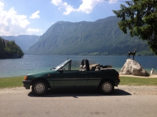 My 1990 Roland Garros at Lake Bohinj Slovenia