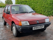 Front of car