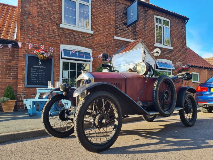 Local village pub car meet