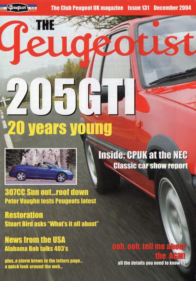 The Pugeotist issue 131 cover