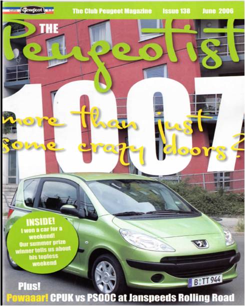 The Pugeotist issue 138 cover