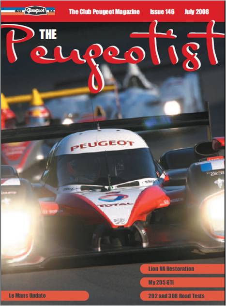 The Pugeotist issue 146 cover