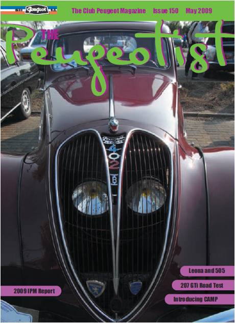 The Pugeotist issue 150 cover