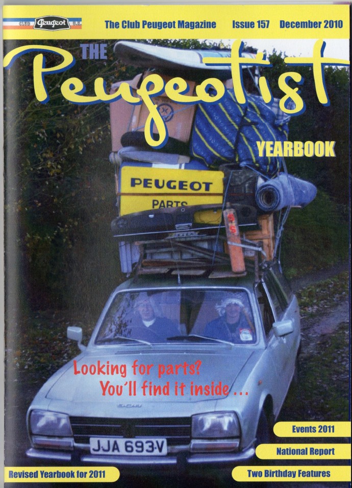 The Pugeotist issue 157 cover