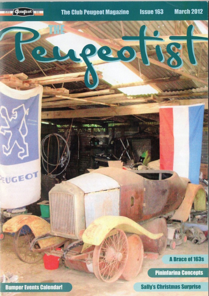 The Pugeotist issue 163 cover
