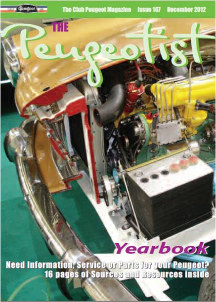 The Pugeotist issue 167 cover