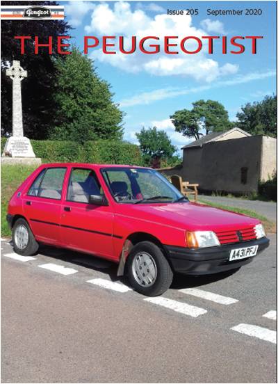 The Pugeotist issue 205 cover