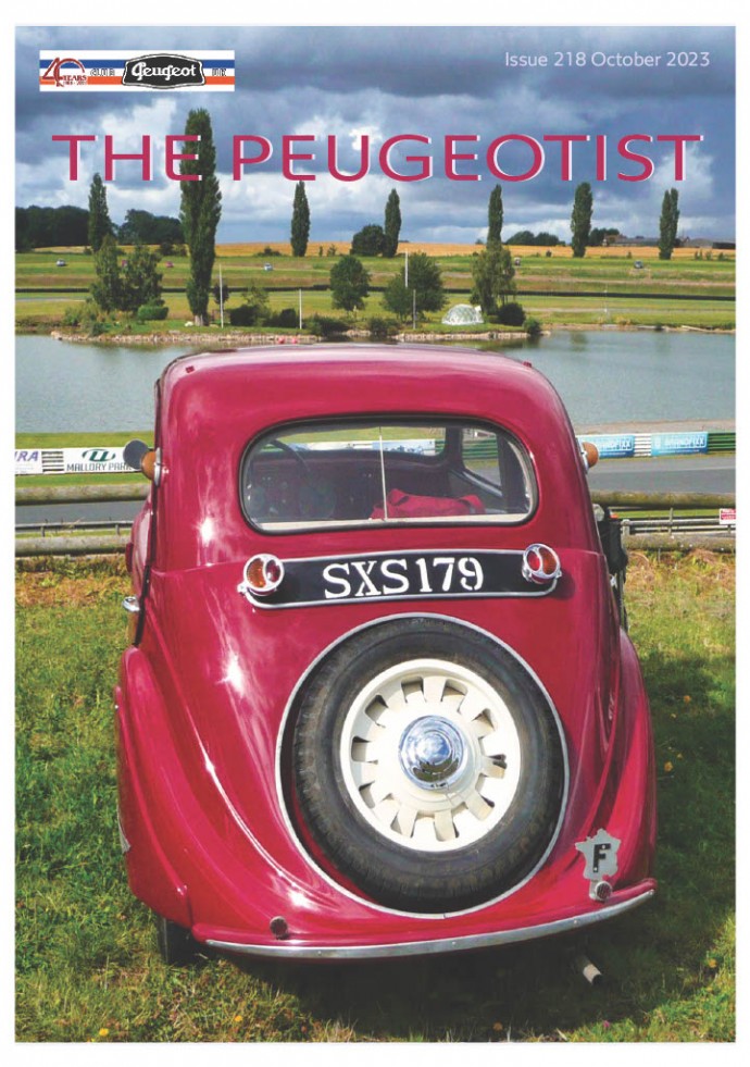 The Pugeotist issue 218 cover