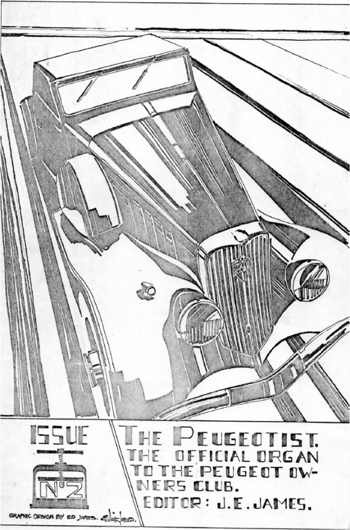 The Pugeotist issue 2 cover