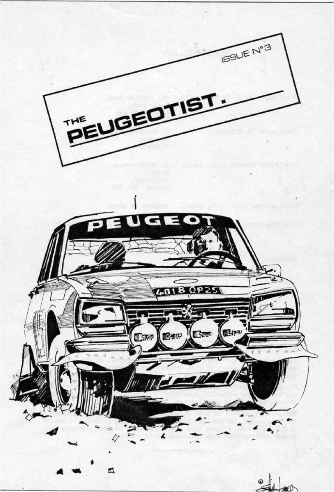 The Pugeotist issue 3 cover