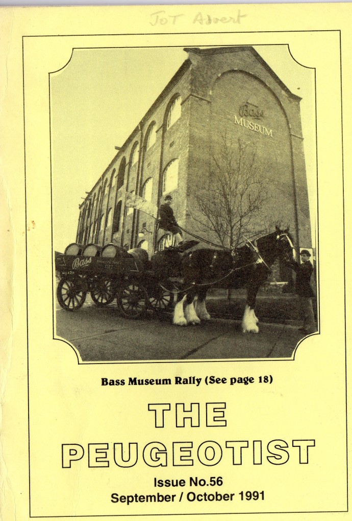 The Pugeotist issue 56 cover