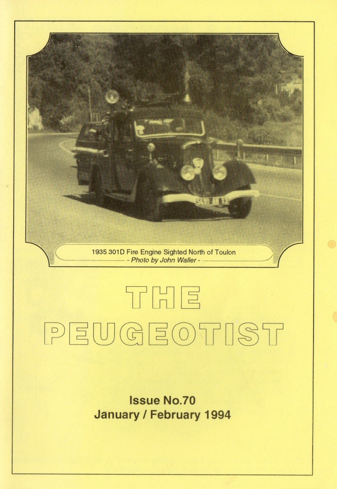 The Pugeotist issue 70 cover