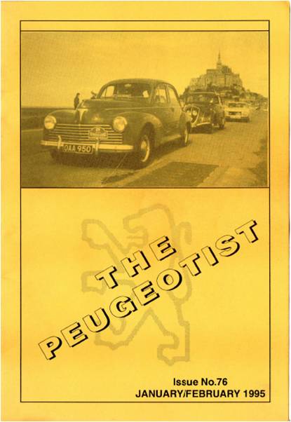 The Pugeotist issue 76 cover