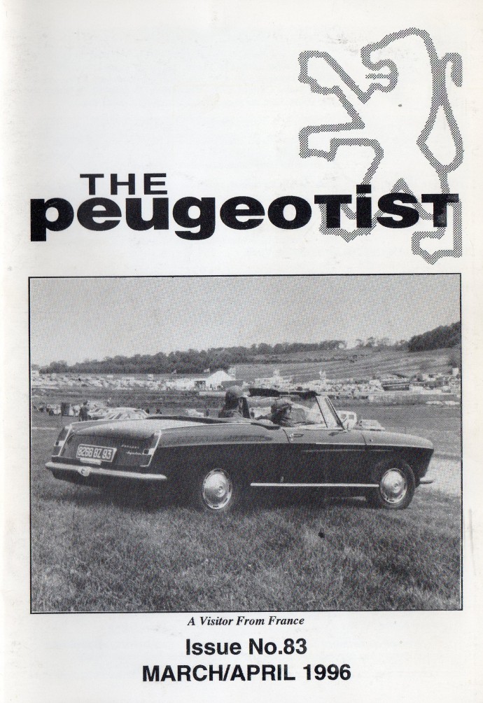 The Pugeotist issue 83 cover