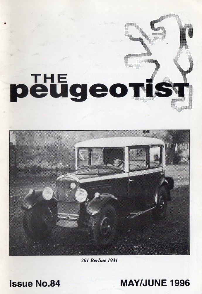 The Pugeotist issue 84 cover