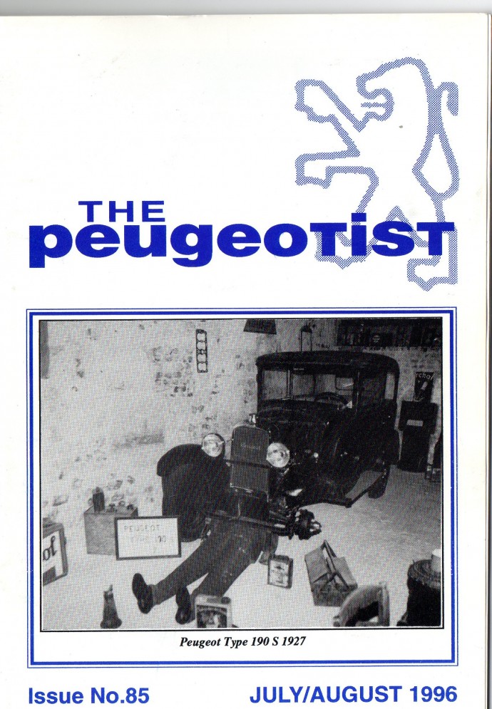 The Pugeotist issue 85 cover