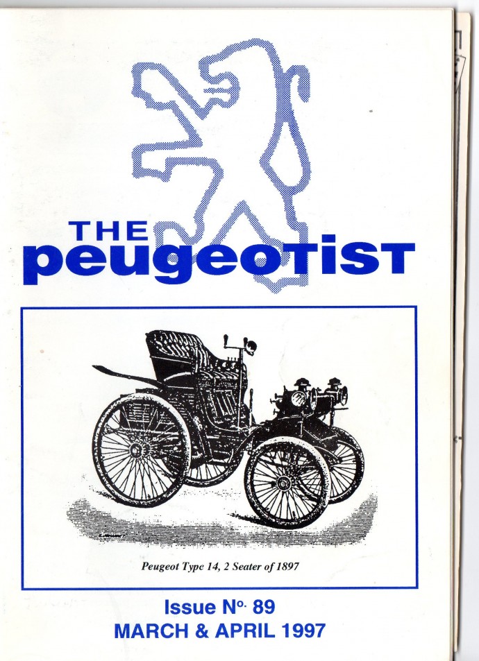 The Pugeotist issue 89 cover