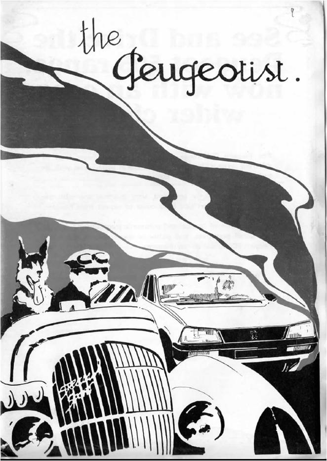 The Pugeotist issue 9 cover