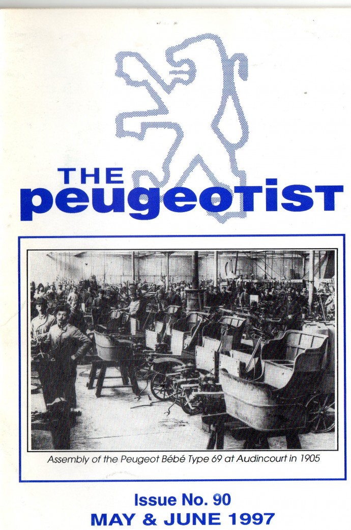 The Pugeotist issue 90 cover