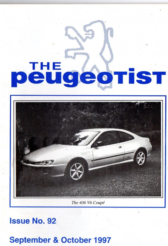 The Pugeotist issue 92 cover