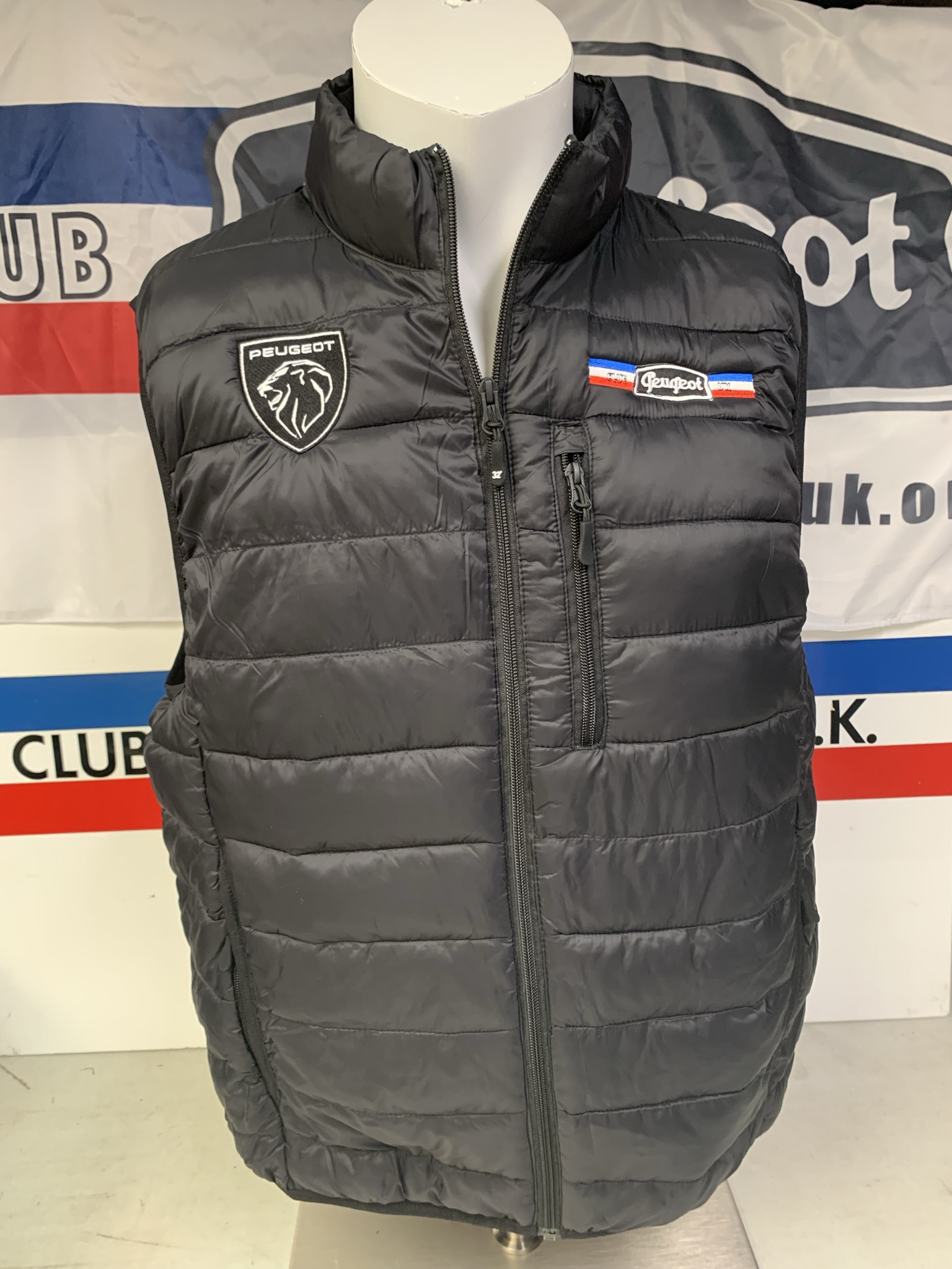 gilet peugeot